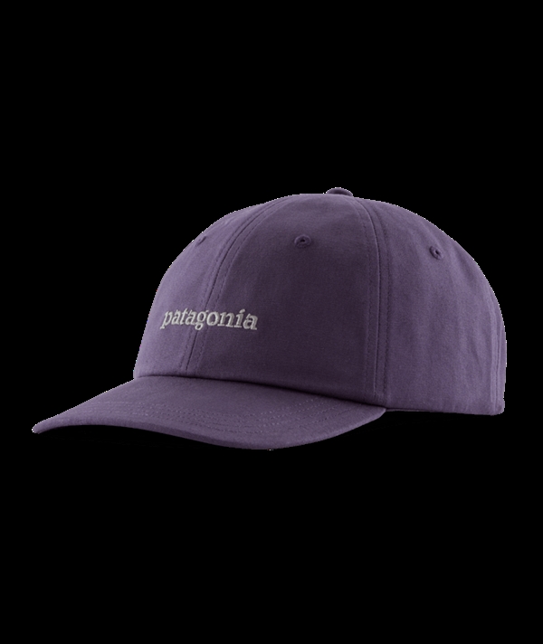 Patagonia Fitz Roy Icon Trad Cap - Text Logo: Plummet Purple
